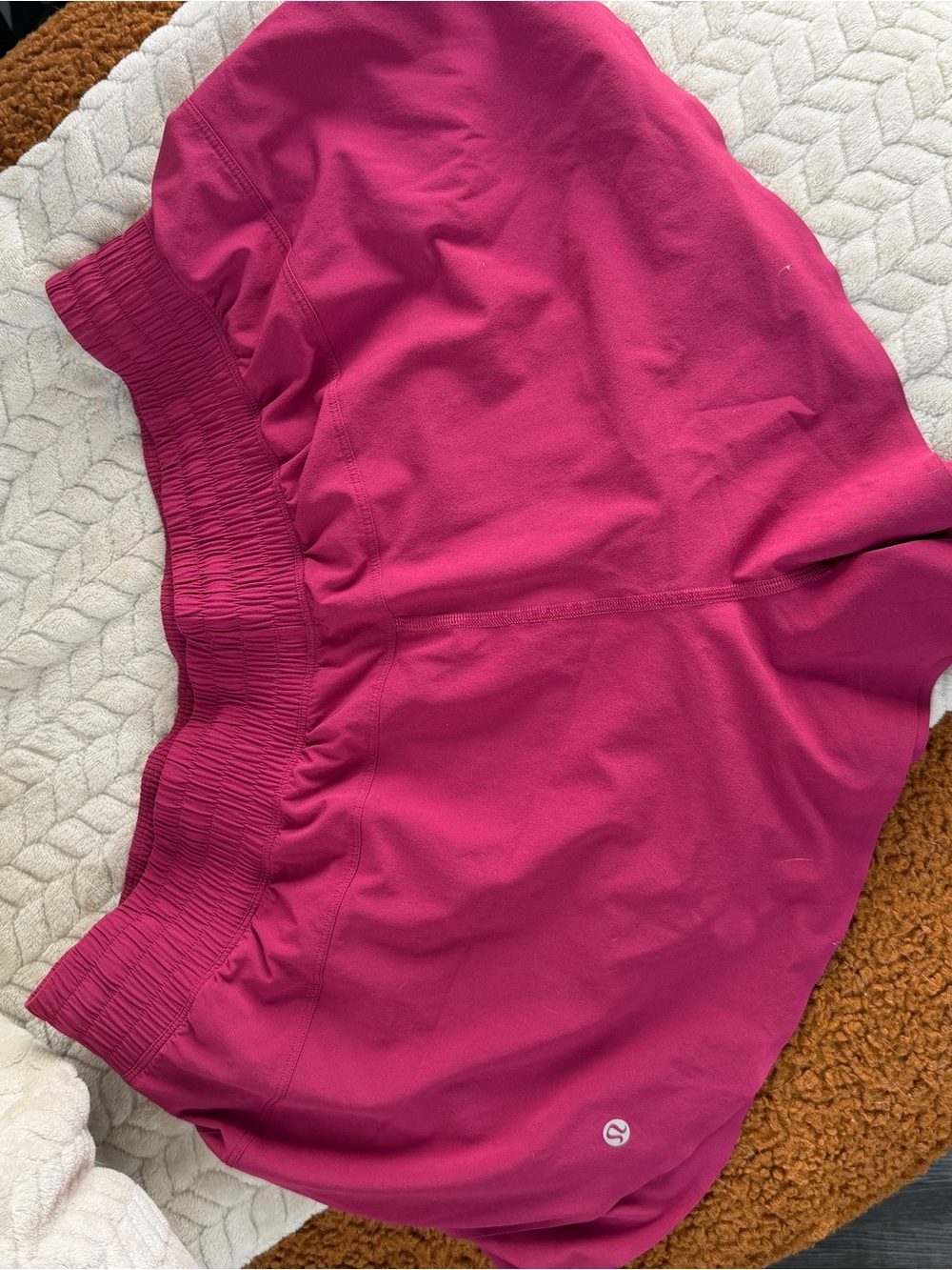 lululemon athletica Women's Magenta Athletic Shorts